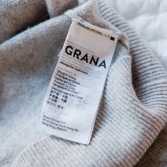 Gray Cashmere Sweater from Grana - Picture 5 of 5